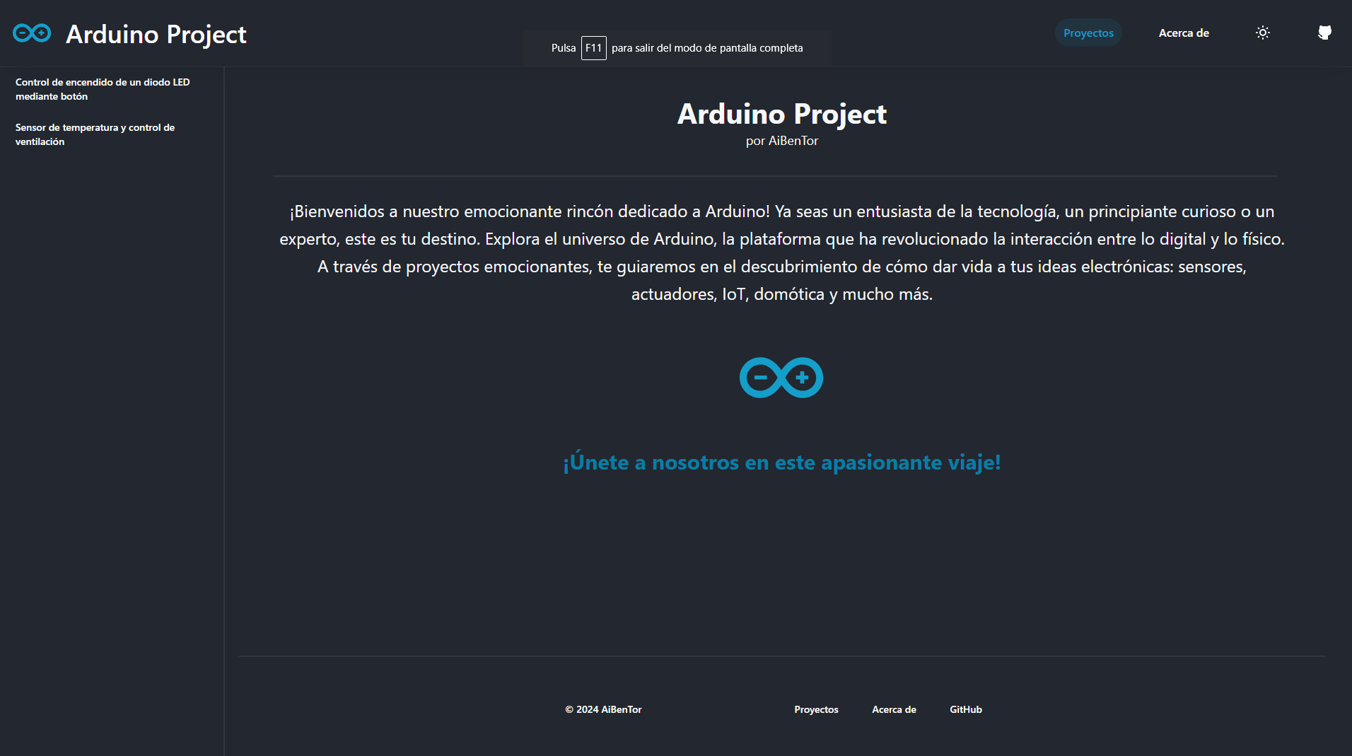 Pantalla principal